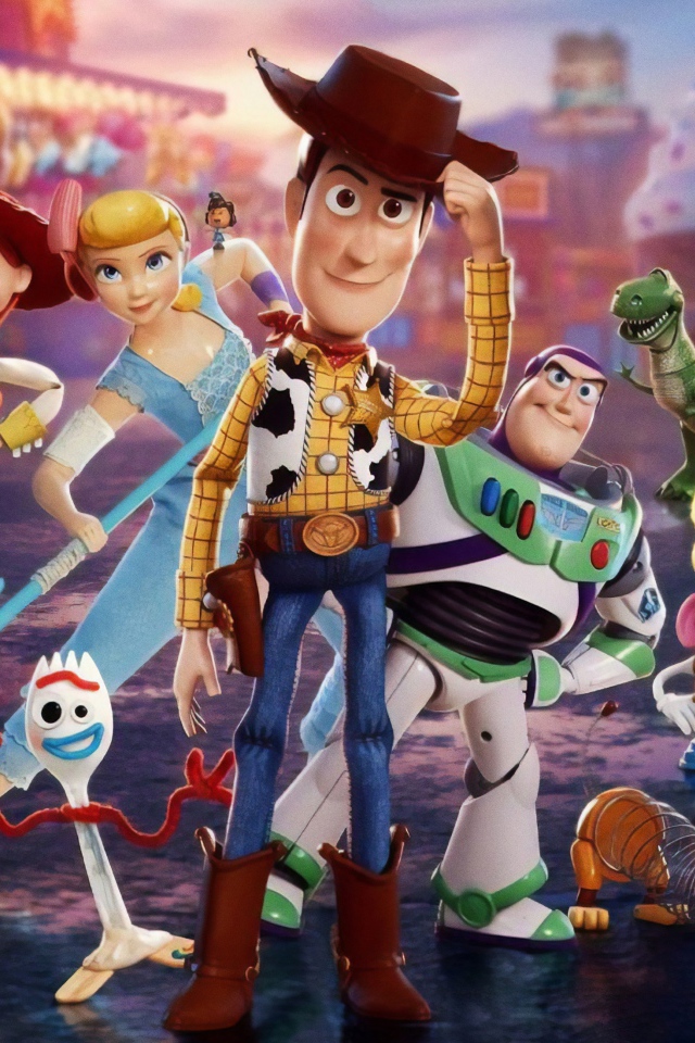 Персонажи мультфильма История игрушек 4 крупным планом