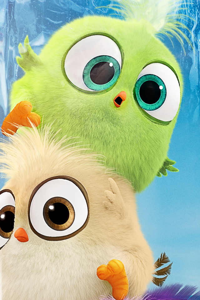 Новорожденные птички во льду мультфильм Angry Birds в кино 2, 2019 года