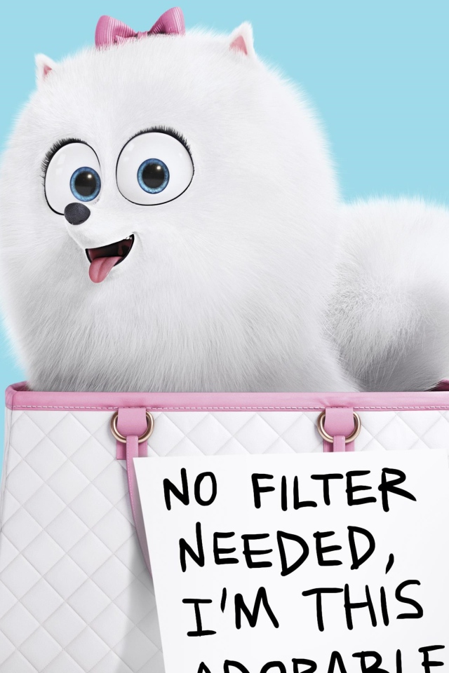 Померанский шпиц Гиджет из мультфильма Тайная жизнь домашних животных 2