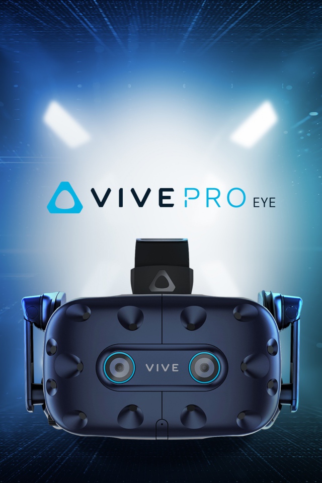 Очки виртуальной реальности HTC Vive Pro Eye, CES 2019