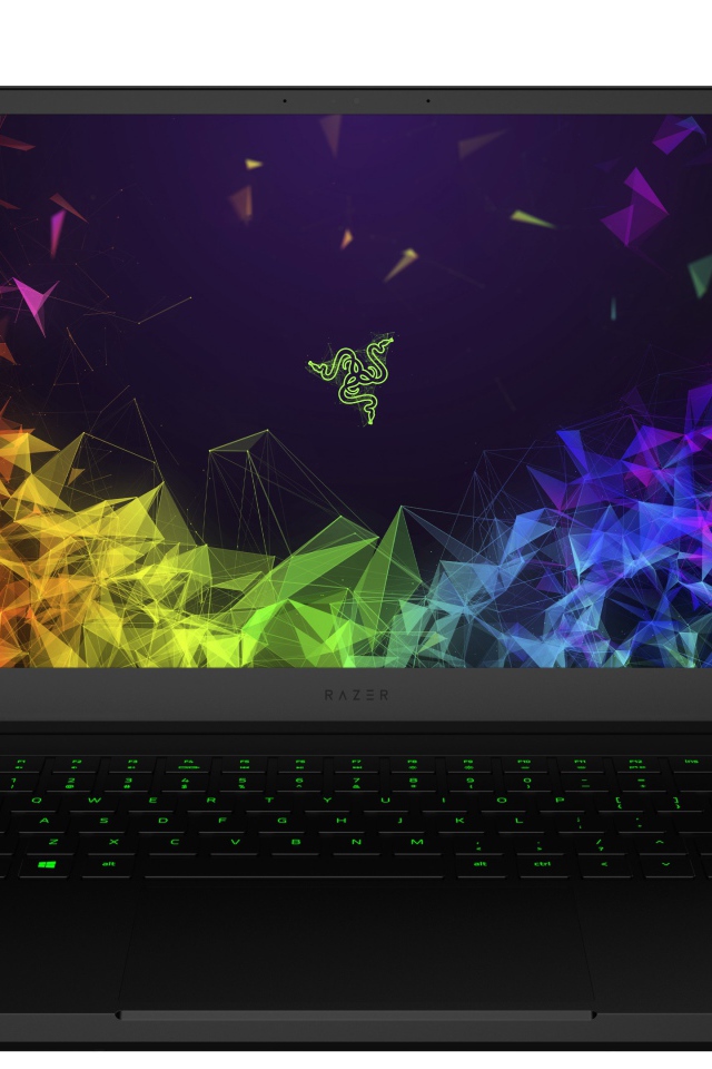 Ноутбук Razer Blade 15 на белом фоне