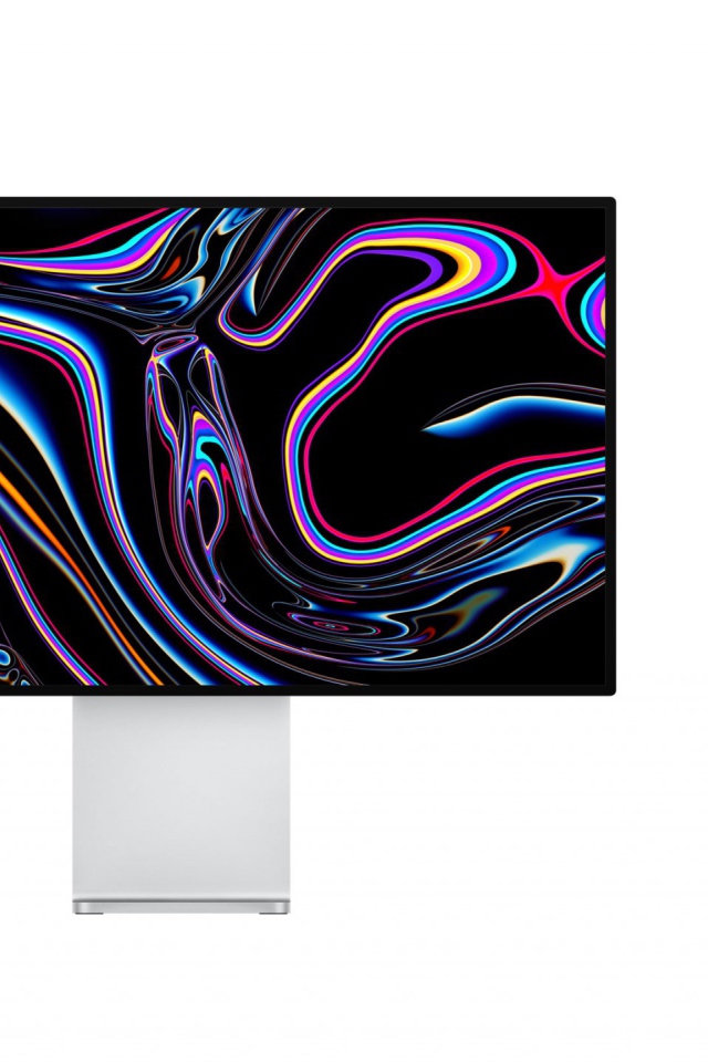 Монитор Apple Pro Display XDR, 2019 на белом фоне