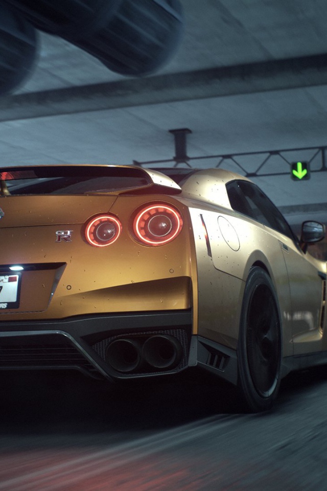 Автомобиль Nissan GT-R игра Need For Speed 