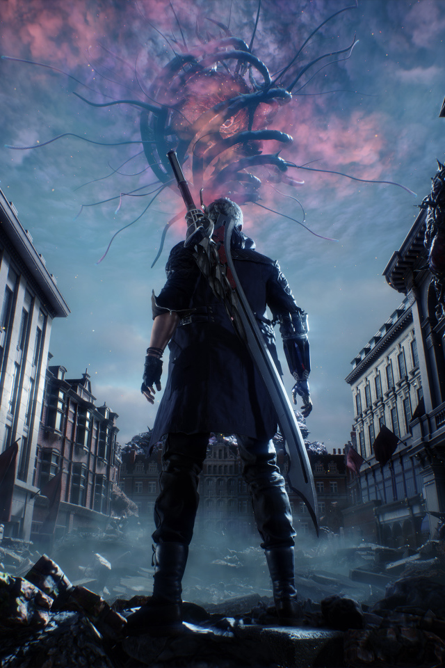 Персонаж новой компьютерной игры Devil May Cry 5, 2019 года
