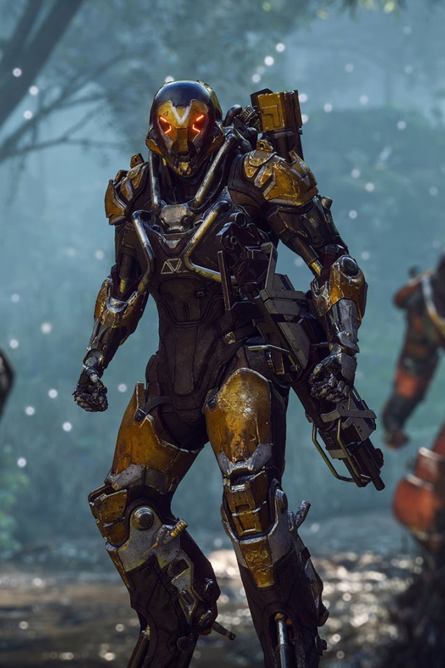 Персонажи компьютерной игры Anthem, 2019 года
