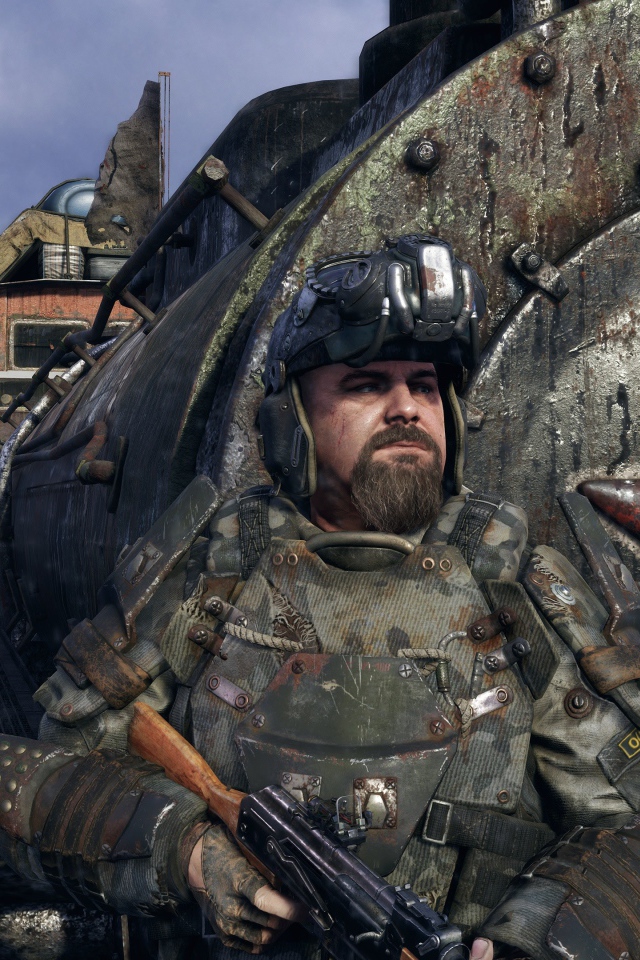 Кадр компьютерной игры Metro Exodus