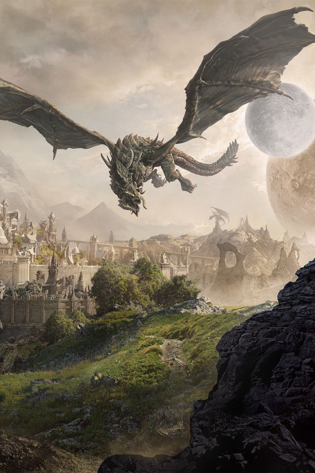 Кадр новой компьютерной игры Elsweyr The Elder Scrolls Online, 2019