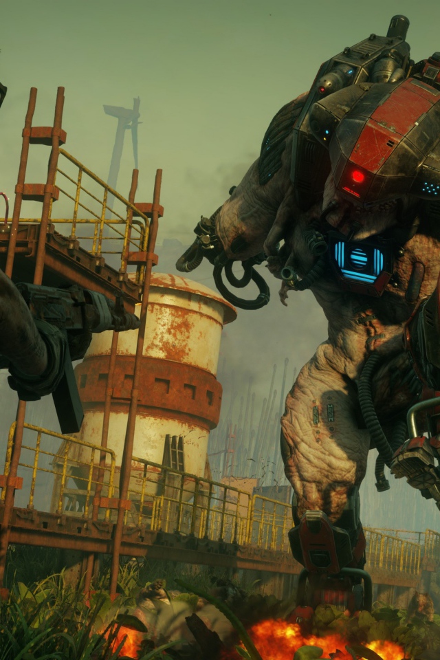 Кадр новой компьютерной игры Rage 2, 2019 года