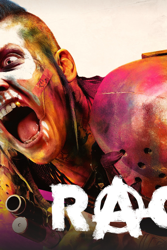 Постер компьютерной игры Rage 2, 2019 года