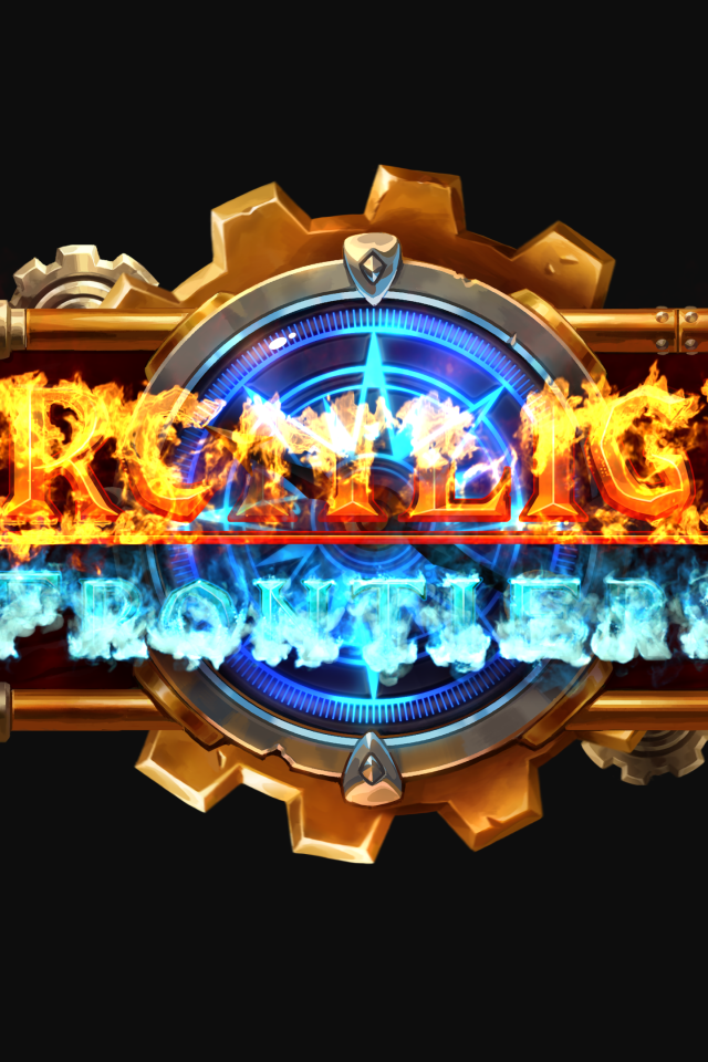 Постер компьютерной игры Torchlight Frontiers на черном фоне