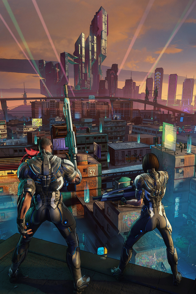Скриншот компьютерной игры Crackdown 3, 2019
