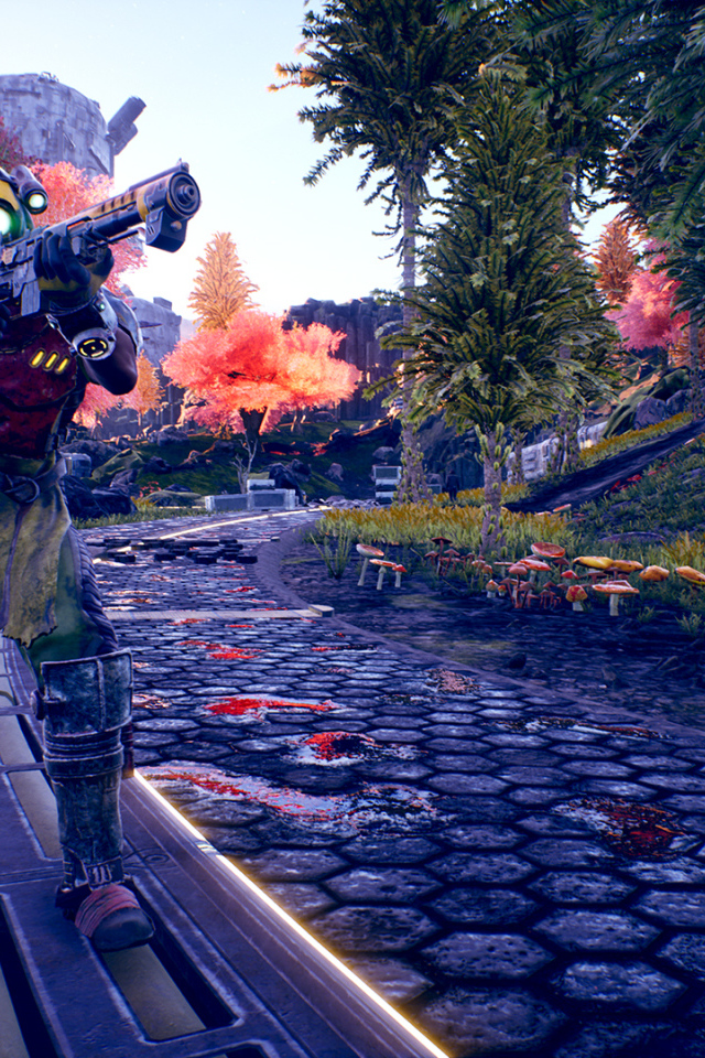 Скриншот компьютерной игры The Outer Worlds, 2019 года
