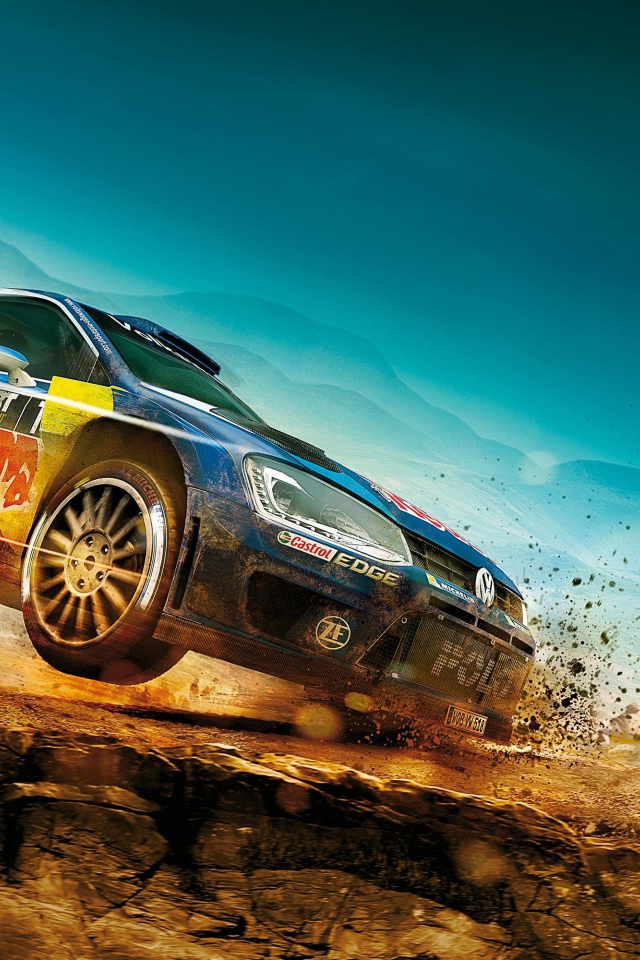 Скриншот новой гоночной видеоигры Dirt Rally 2.0, 2019 года