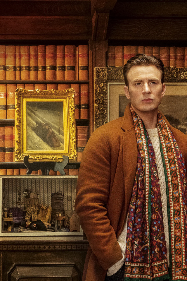 Актер Крис Эванс в фильме Достать ножи, 2019