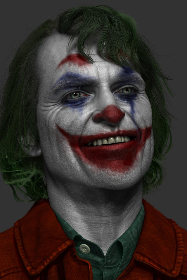 Актер Хоакин Феникс в фильме Джокер, 2019 года