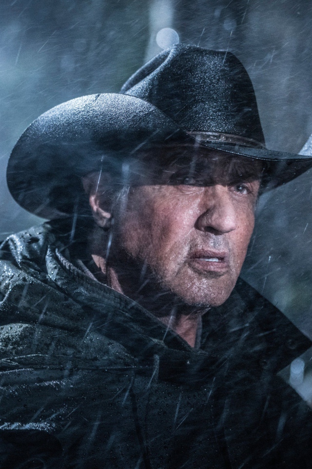 Актер Сильвестр Сталлоне в фильме Рэмбо. Последняя кровь, 2019