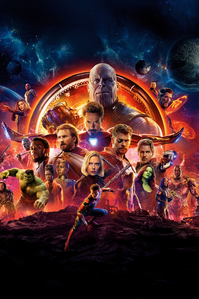 Постер фильма Мстители: Война Бесконечности