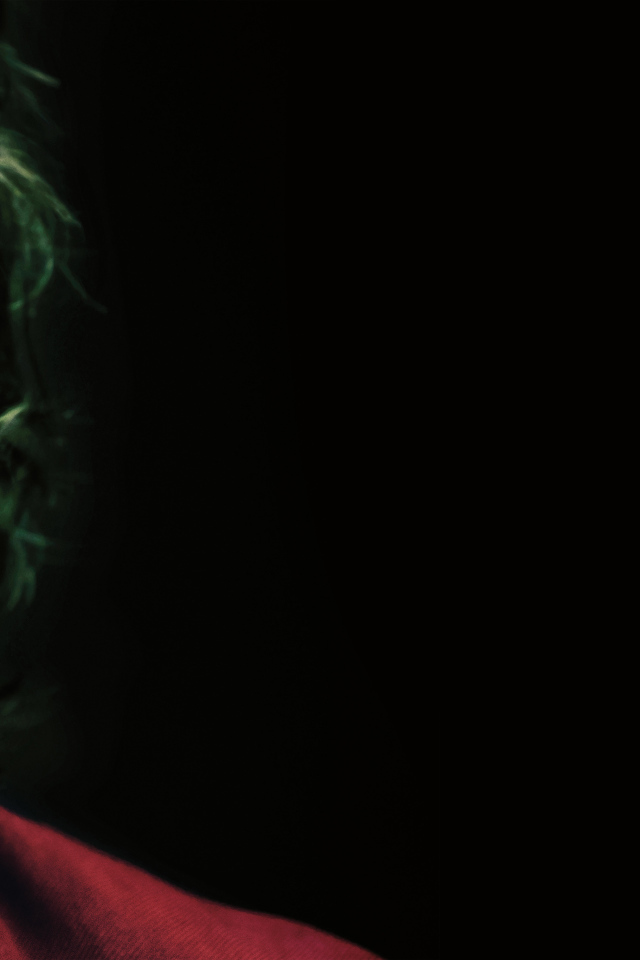 Постер фильма Джокер на черном фоне, 2019