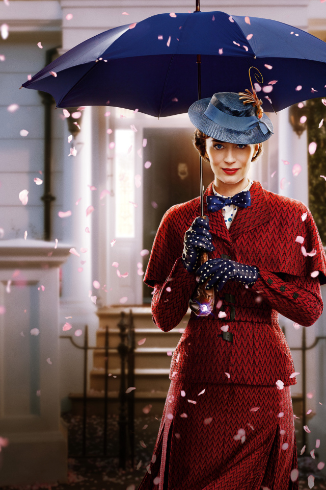 Постер фильма Мэри Поппинс возвращается, 2018 