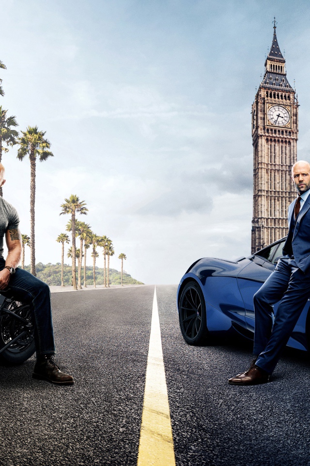 Poster of a new movie Fast and Furious: Hobbs and Shaw, 2019