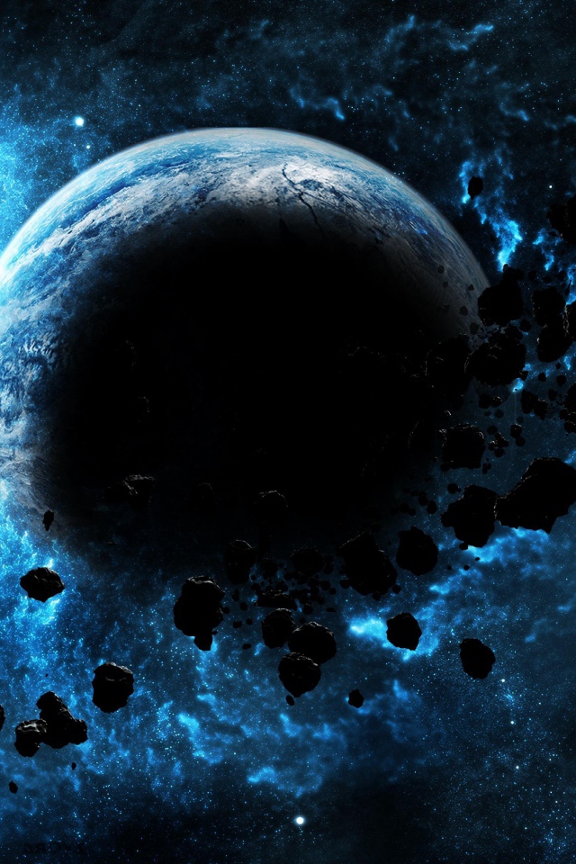 Астероидный дождь приближается к планете земля