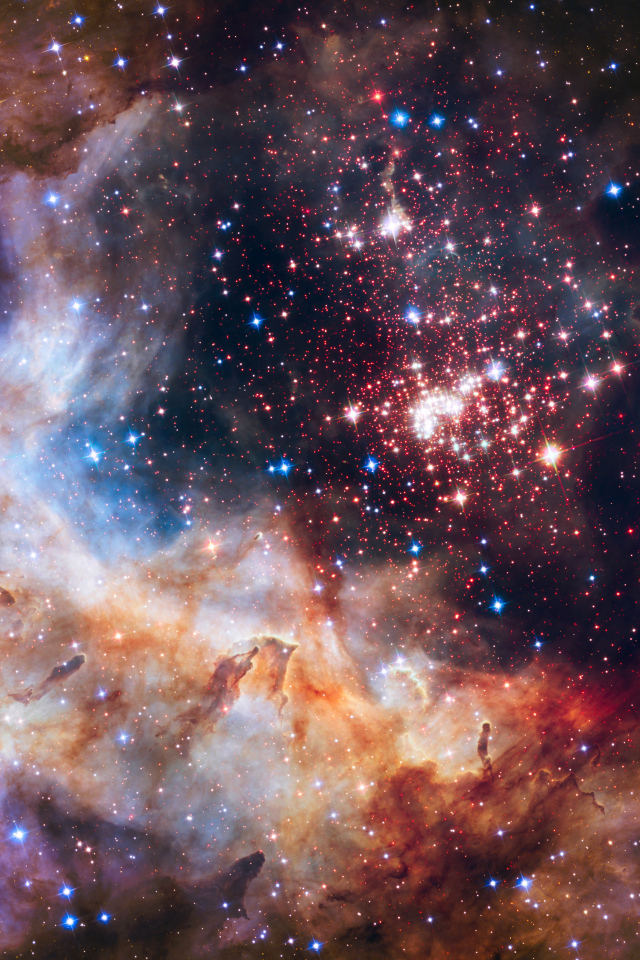 Млечный путь в звездном небе 