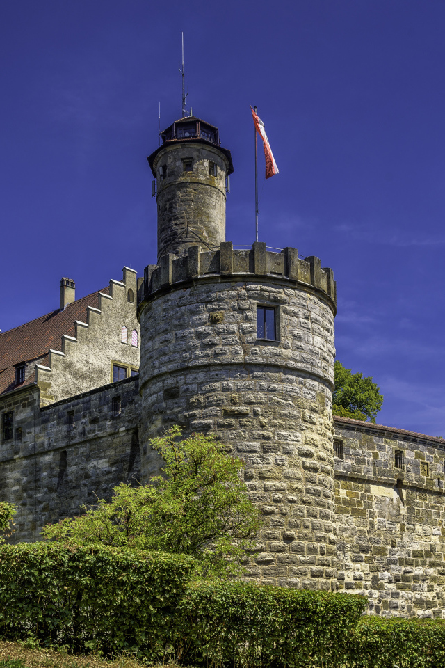 Средневековая крепость Альтенбург, Германия