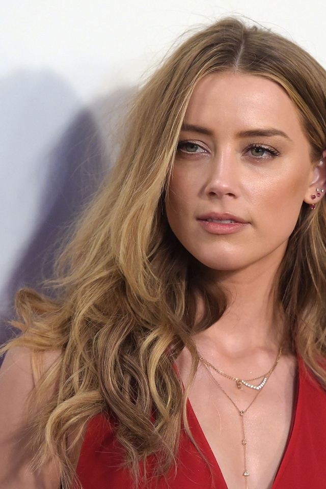 Красивая популярная актриса Эмбер Хёрд