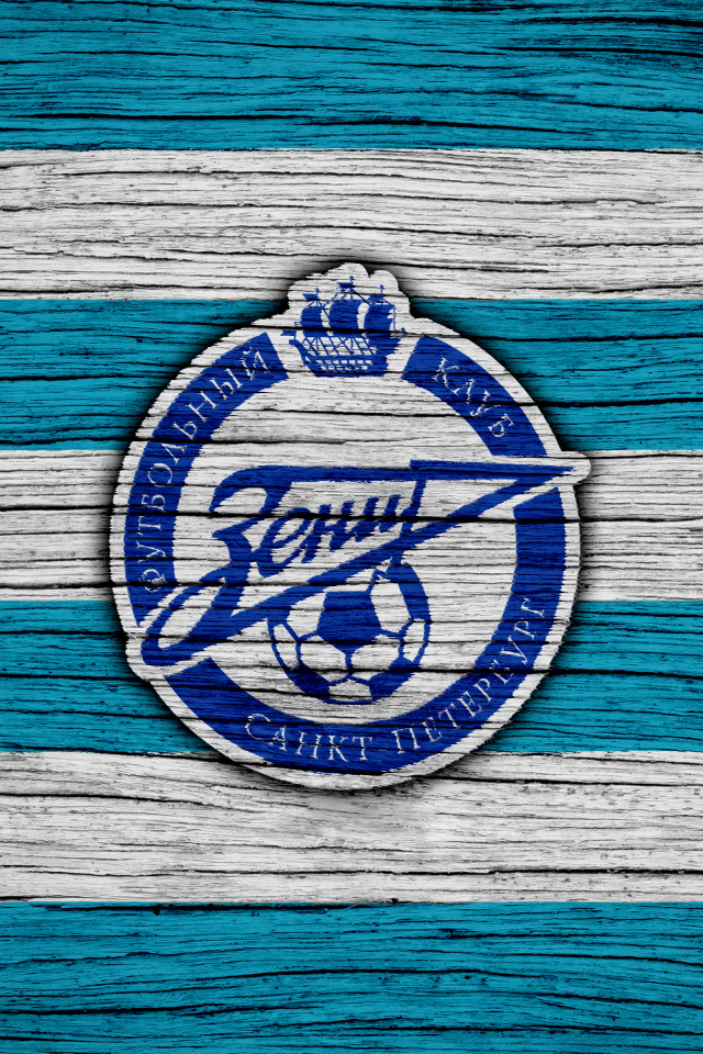 The logo of the football club Zenit, St. Petersburg