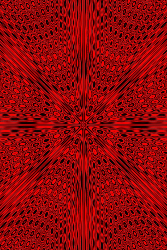 Красный абстрактный рисунок иллюзии 