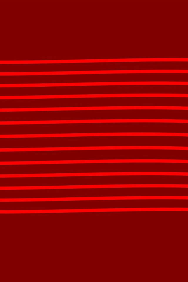 Алые абстрактные волны на красном фоне 