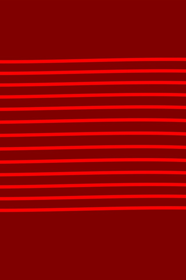 Алые абстрактные волны на красном фоне 