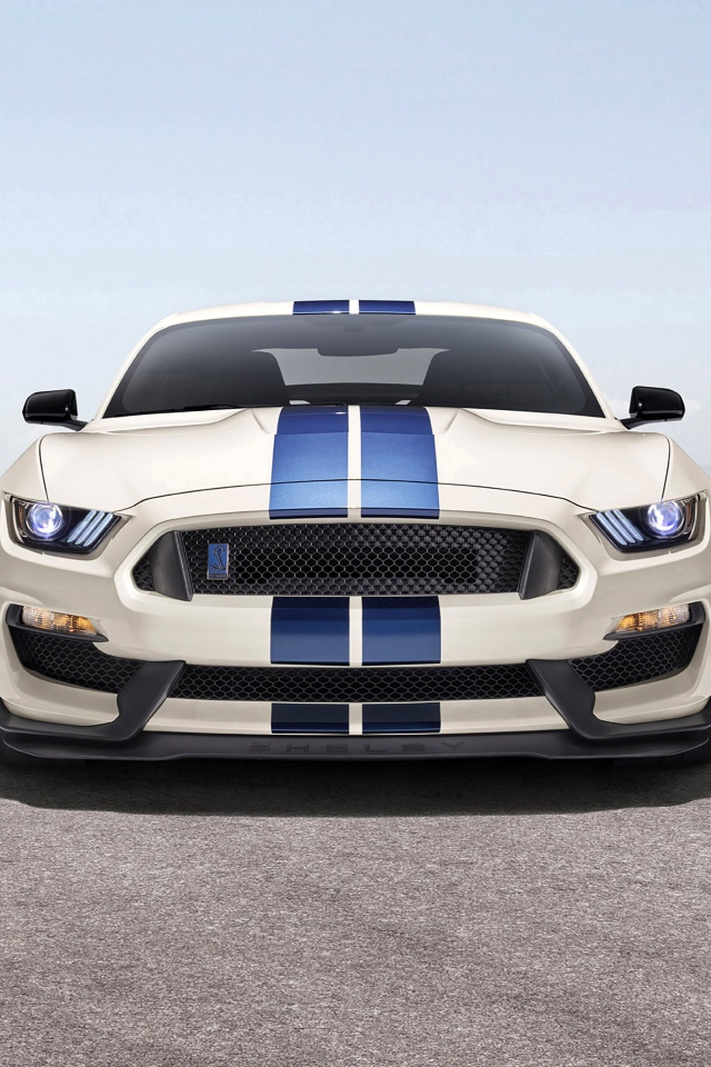 Автомобиль Shelby GT350, 2020 года вид спереди