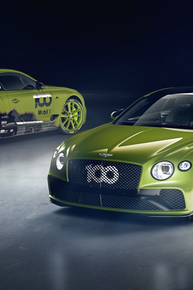 Два автомобиля Bentley Continental GT,  2019 года 