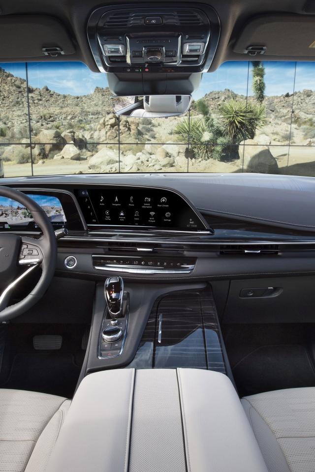 Салон автомобиля Cadillac Escalade Platinum Sport, 2021 года