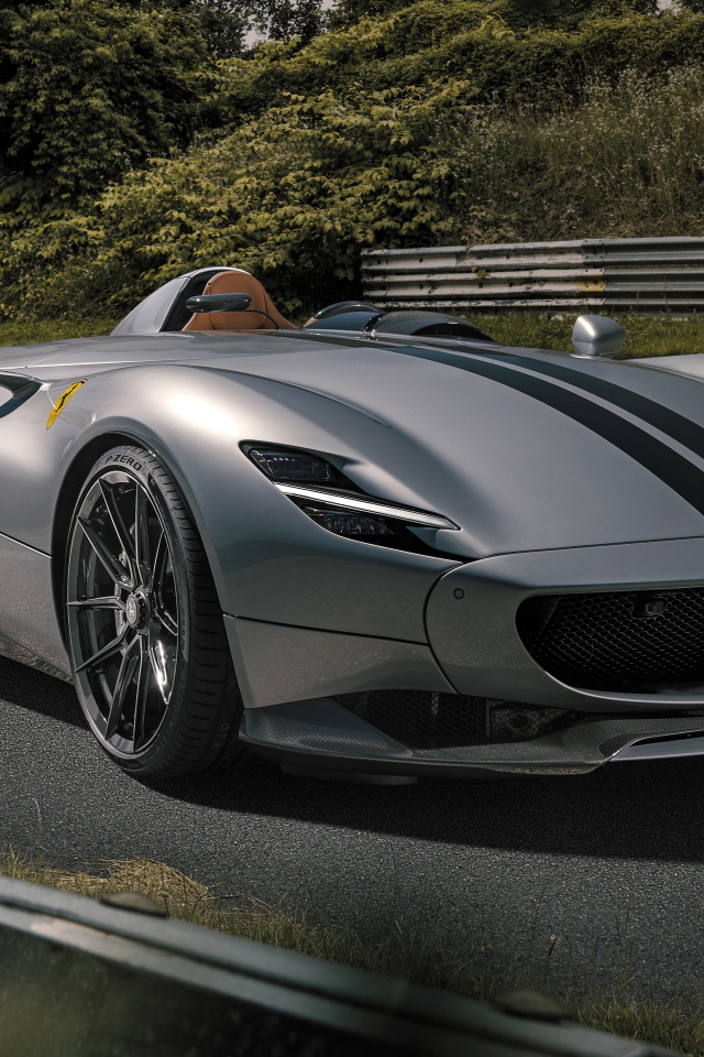 Стильный быстрый автомобиль Novitec Ferrari Monza SP1 2020 года