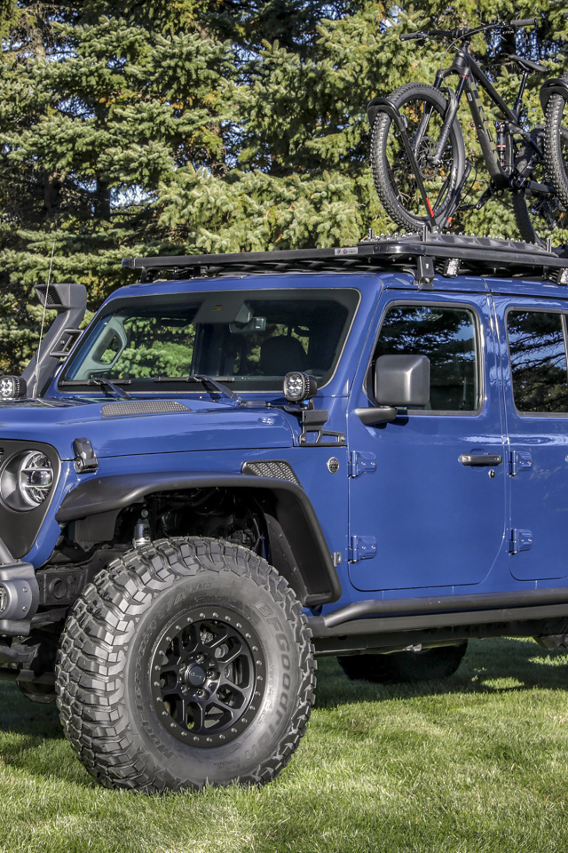 Внедорожник Jeep Gladiator, 2020 года в парке