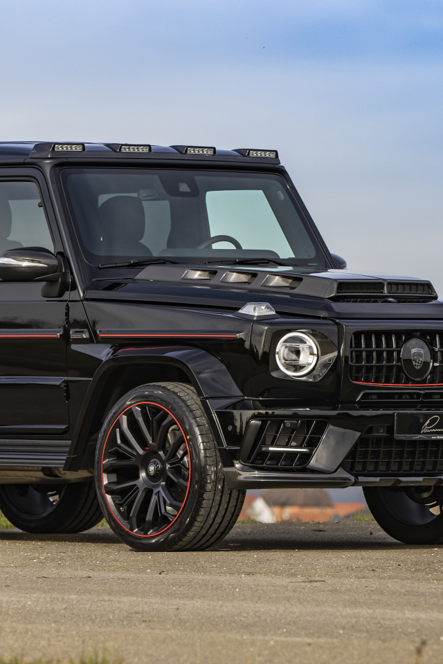 Черный джип Lumma Design CLR G770 R, 2021 года