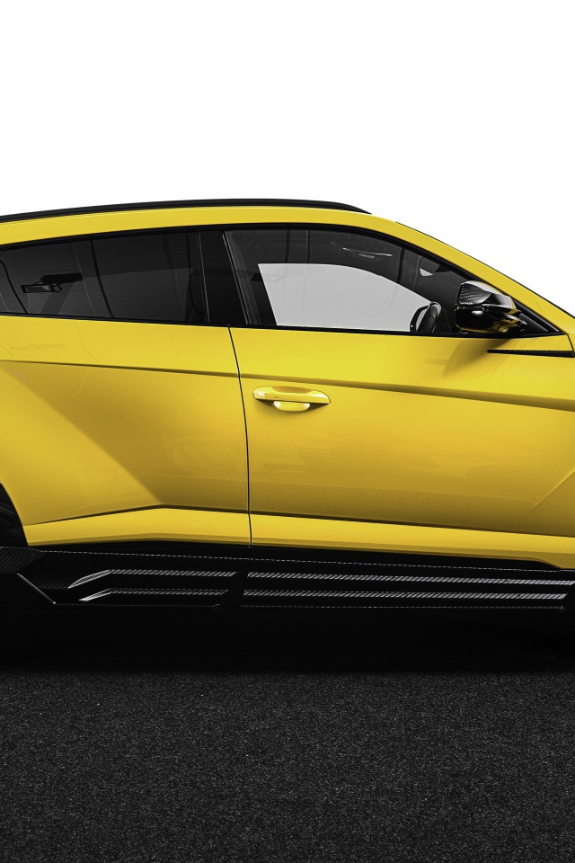 Автомобиль  Lamborghini Keyrus 2020 года вид сбоку