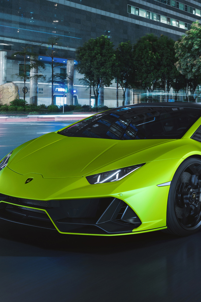 Автомобиль Lamborghini Huracán EVO 2021 года в городе