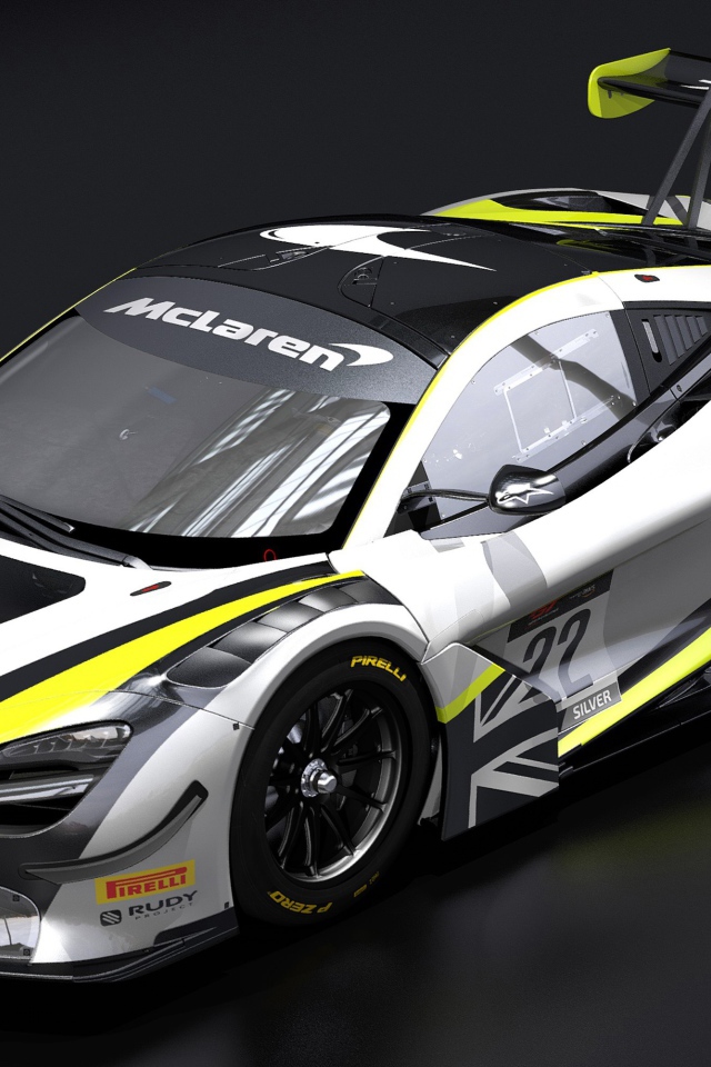 Гоночный автомобиль McLaren 720S GT3,  2020 года