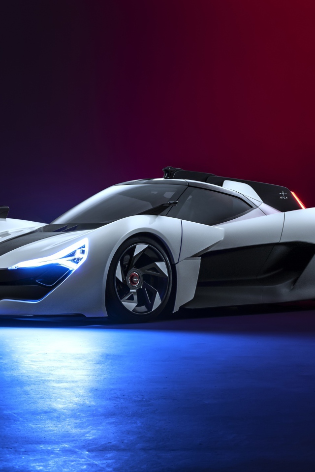 Быстрый автомобиль APEX AP-0 Concept 2020 года  