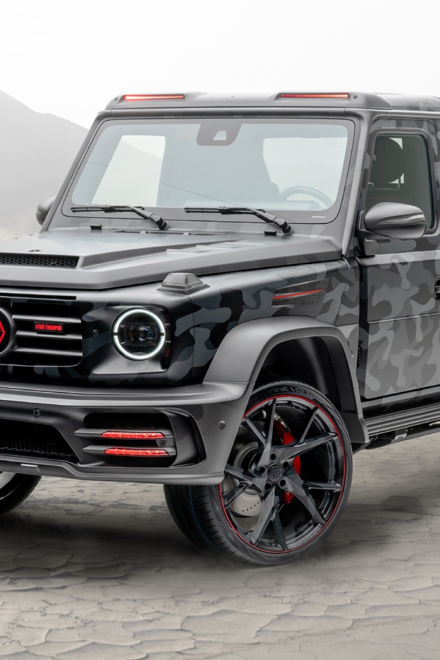 Джип Mansory Star Trooper, 2020 года в горах