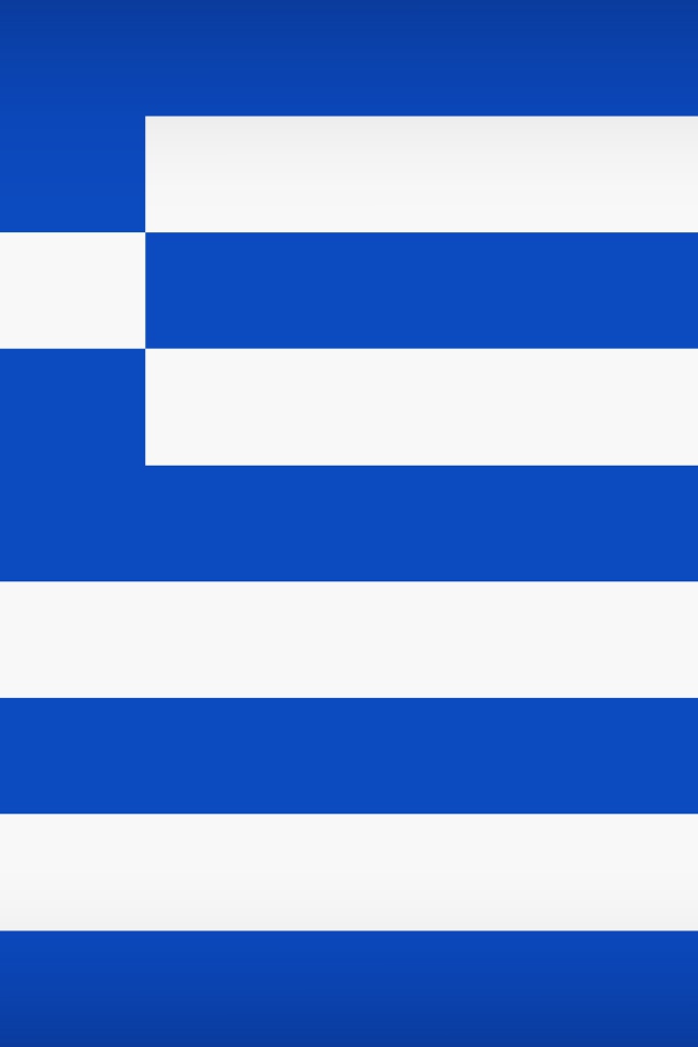 Сине-белый флаг Греции 