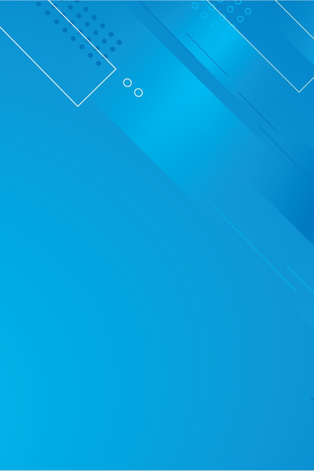 Голубой фон с геометрическими фигурами