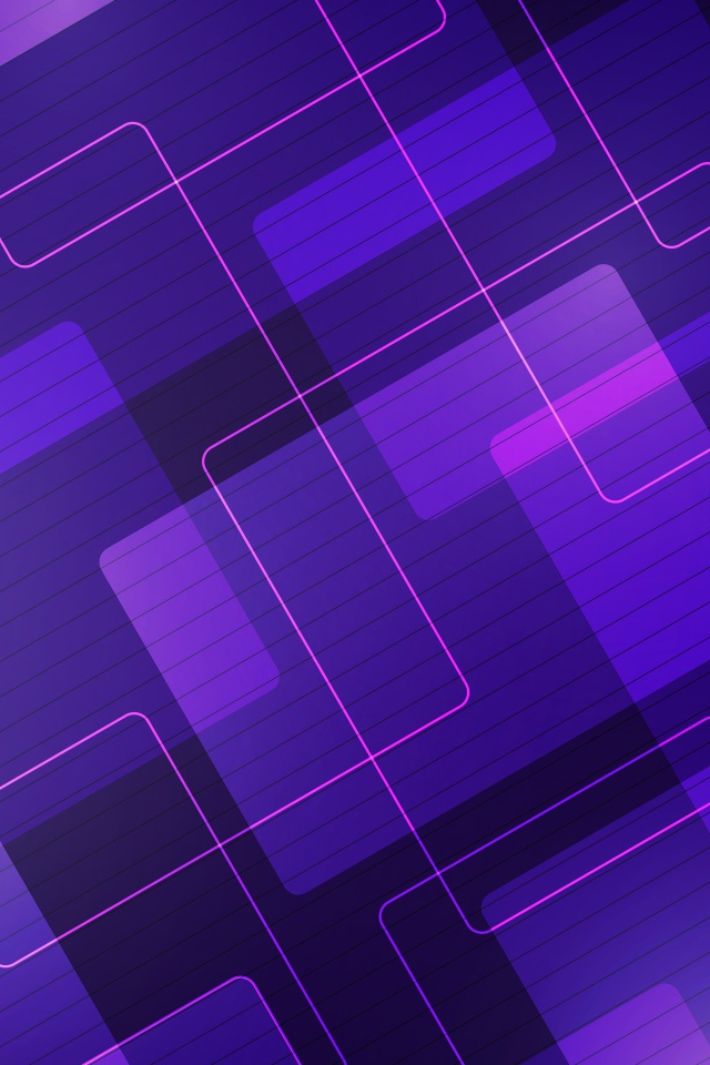 Фиолетовый фон с геометрическими фигурами