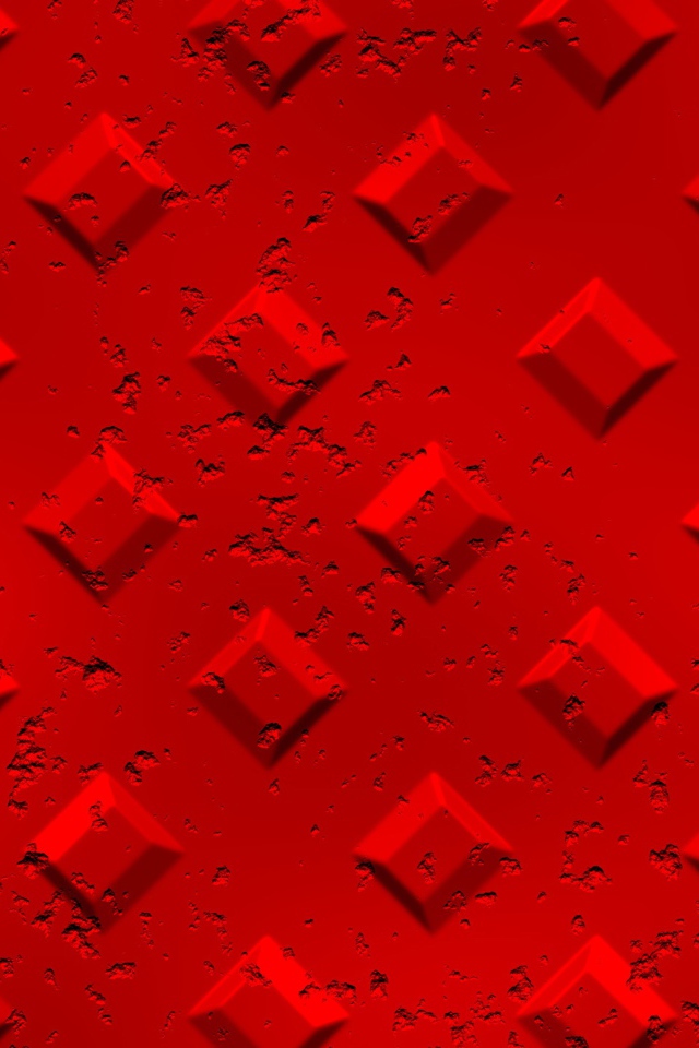 Красный фон с фигурами 