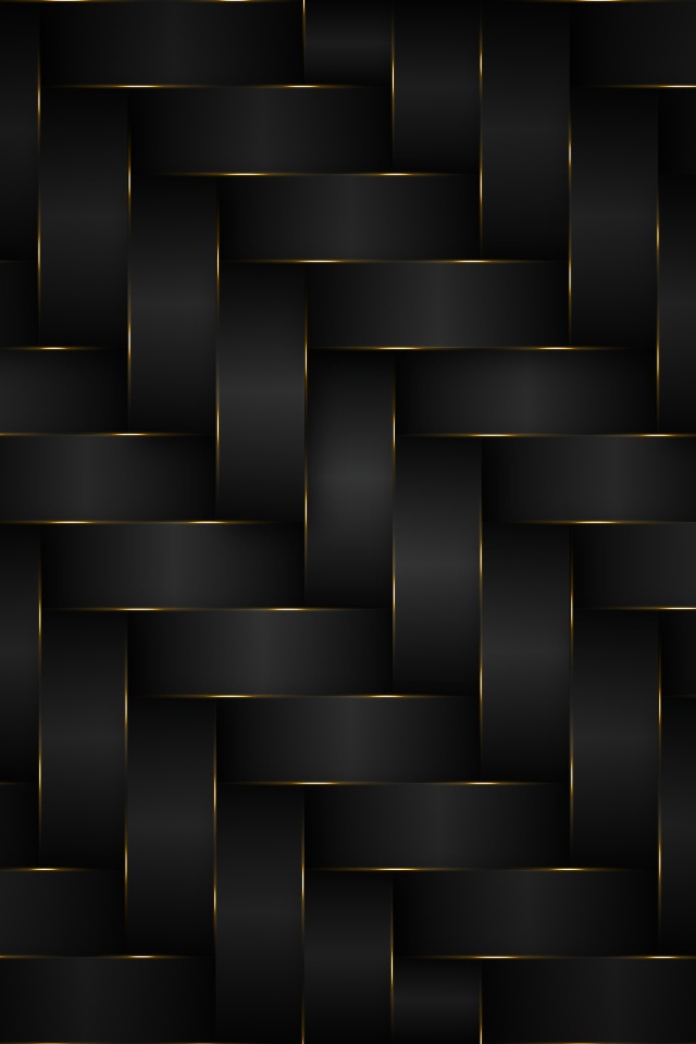 Черный фон с рисунком колосок