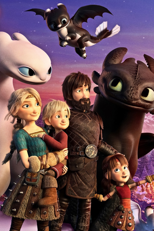 Cartoon Character Poster How to Train Your Dragon