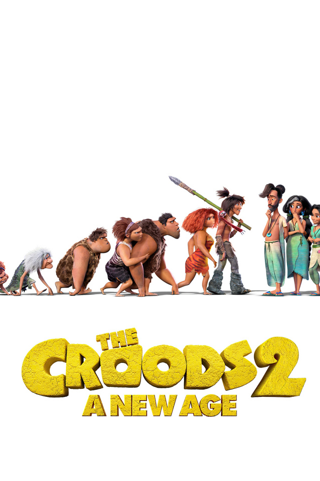Постер нового мультфильма Семейка Крудс 2, 2020